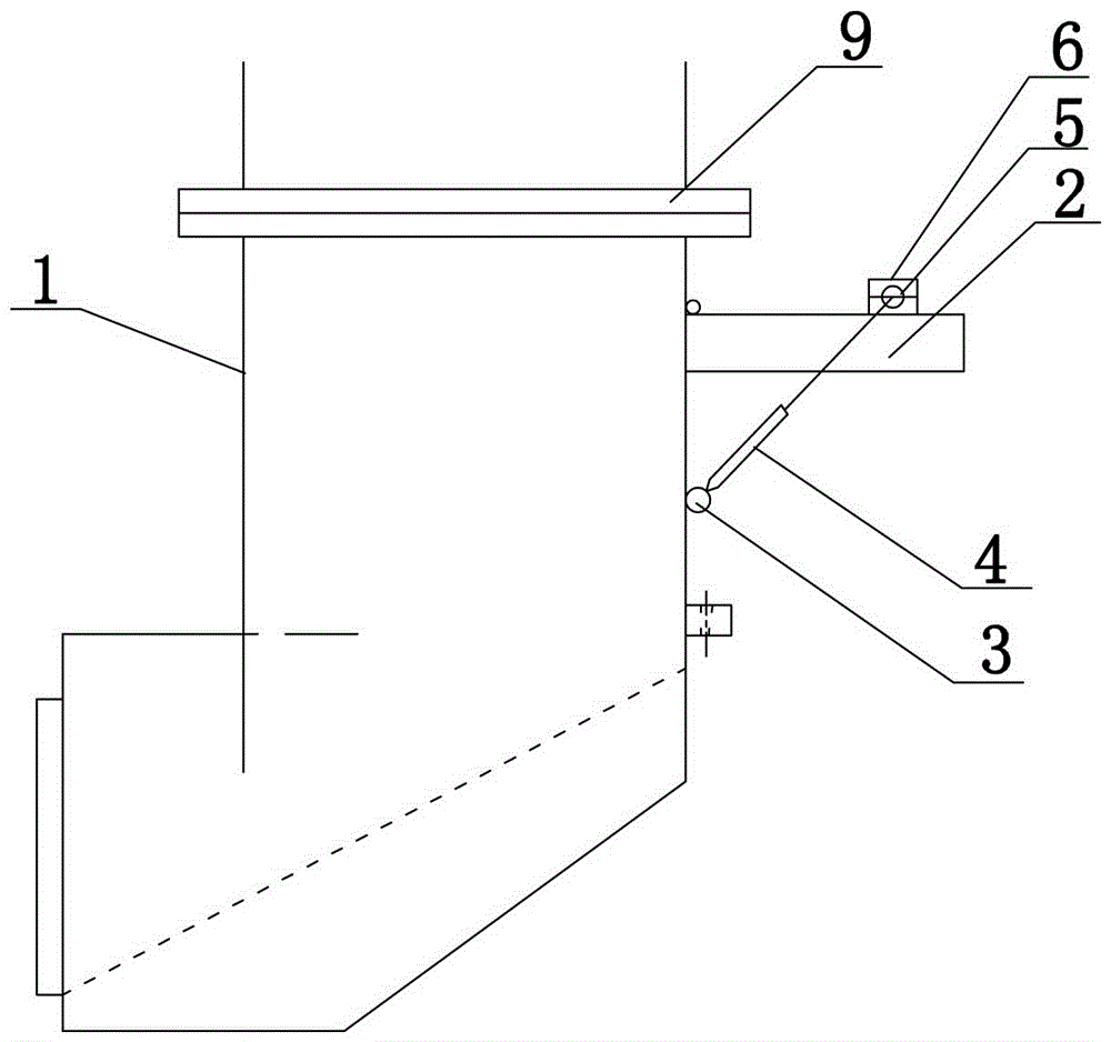 磨煤机进料箱斗液压制动翻转检修门的制作方法与工艺