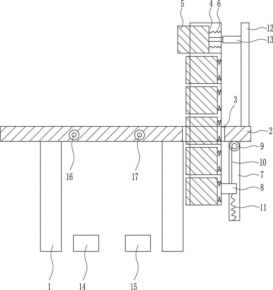 一種LED燈燈具組裝用工作臺(tái)的制作方法與工藝