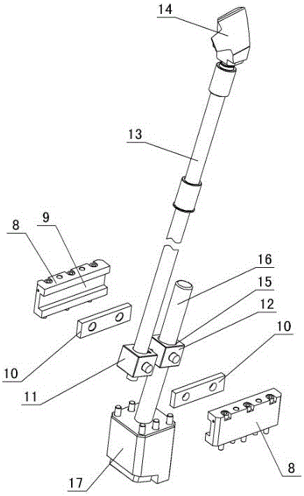 注塑模具二次頂出輔助桿導向機構的制作方法與工藝