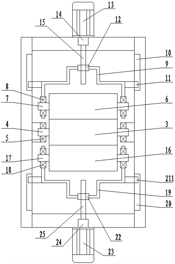 雙火口火焰復合機的制作方法與工藝