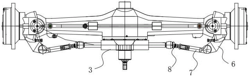 一種新型大轉(zhuǎn)向角拖拉機(jī)前驅(qū)動(dòng)橋的制作方法與工藝