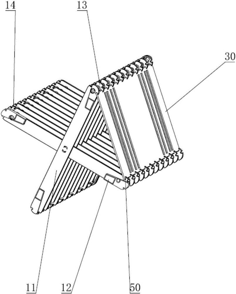 一种可折叠支架的制作方法