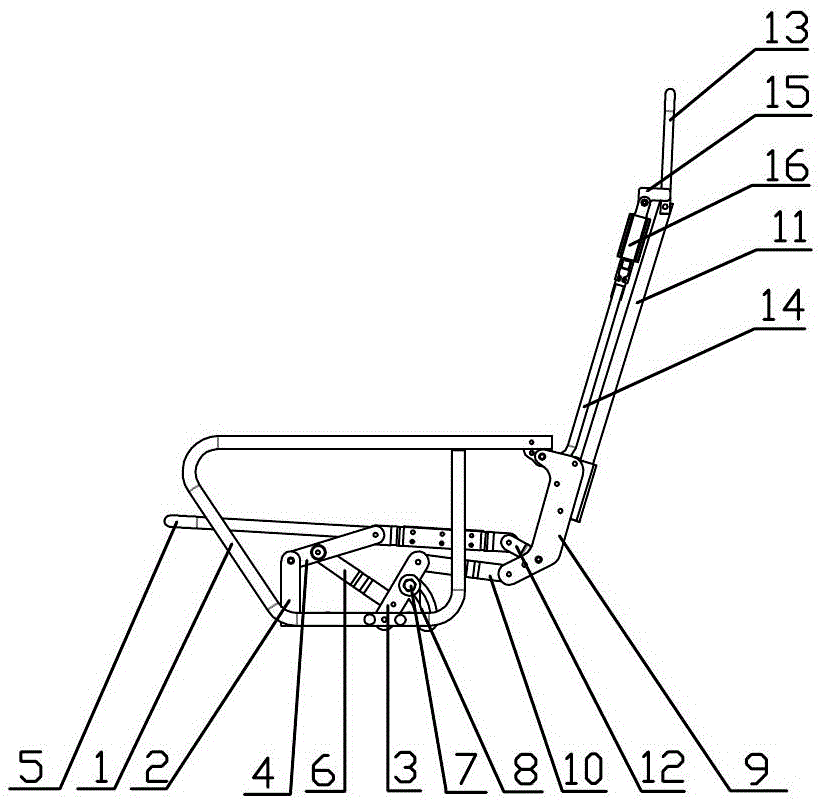 一種用于椅子的頭枕可聯(lián)動(dòng)機(jī)構(gòu)的制作方法與工藝