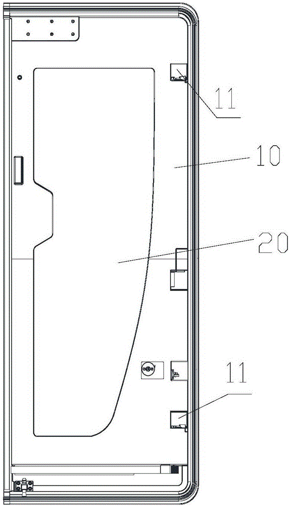 门板结构及具有其的列车的制作方法与工艺