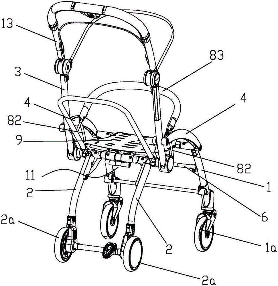 童車骨架的制作方法與工藝