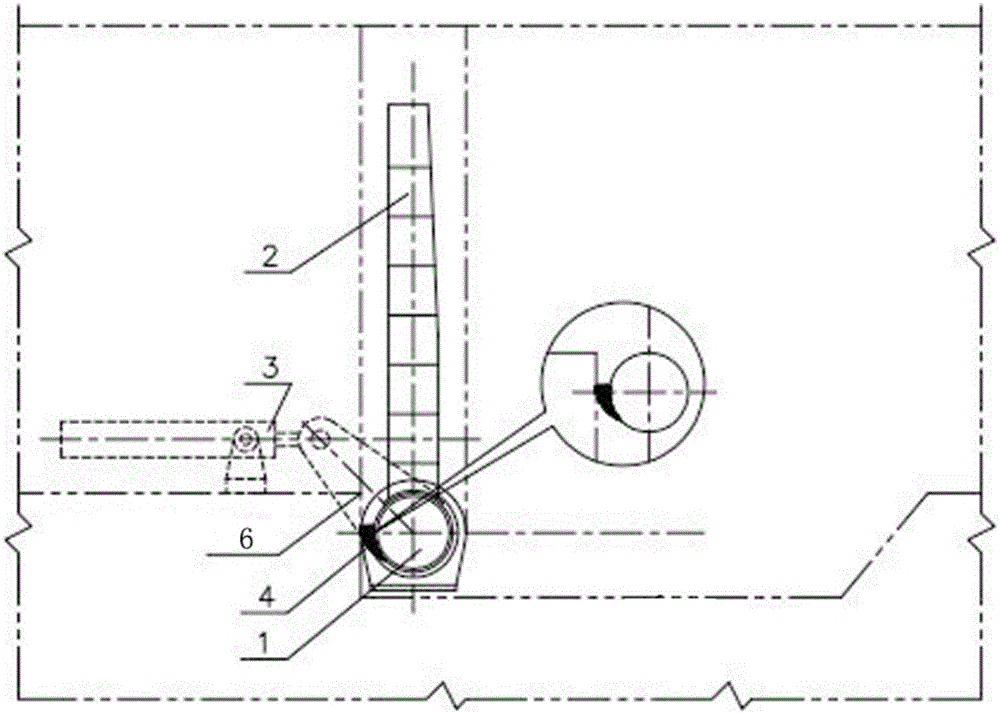 防淤型底轴式翻板闸门的制作方法与工艺