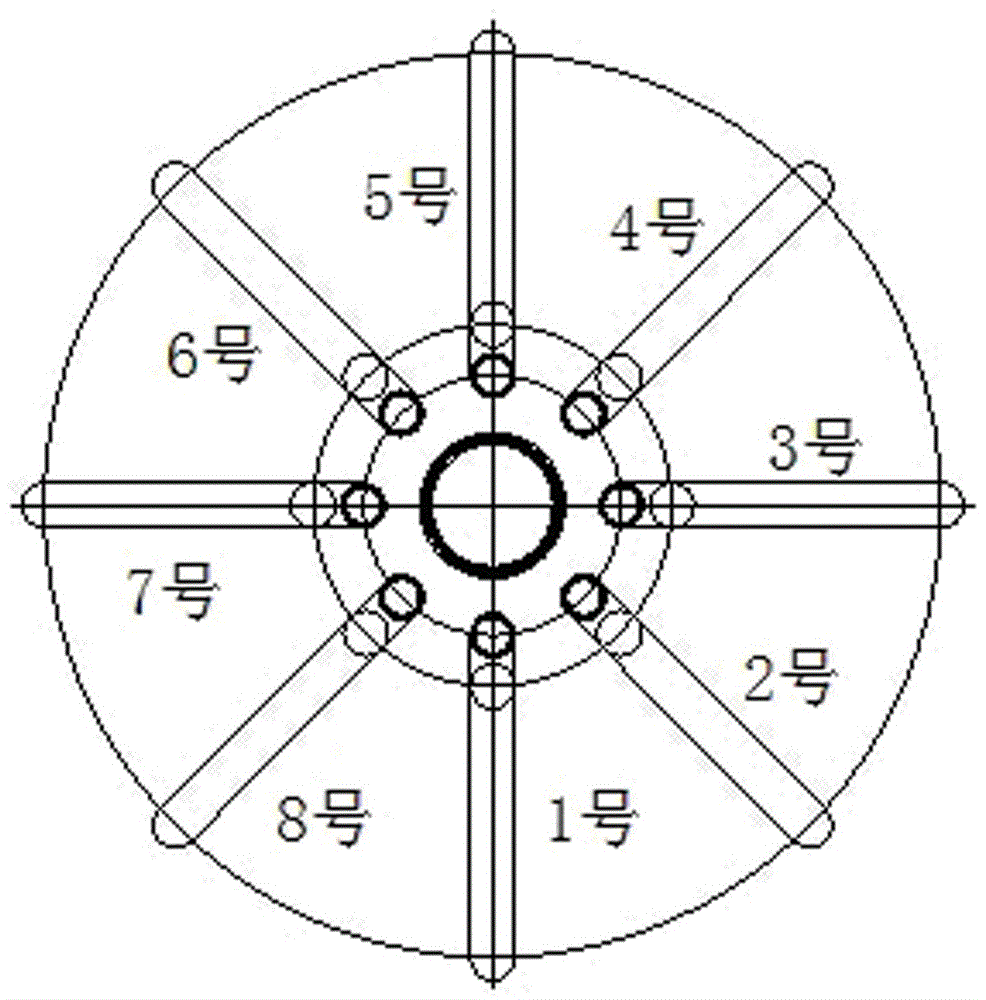 一种八桩高桩承台基础的制作方法与工艺