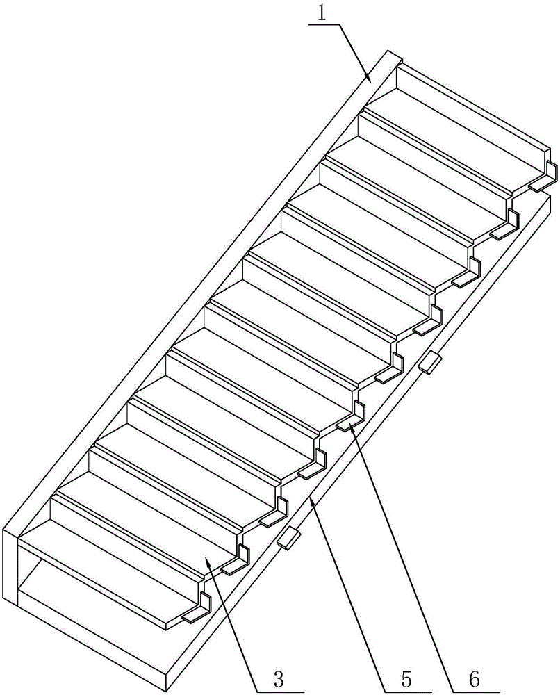 模块化楼梯铝模板的制作方法