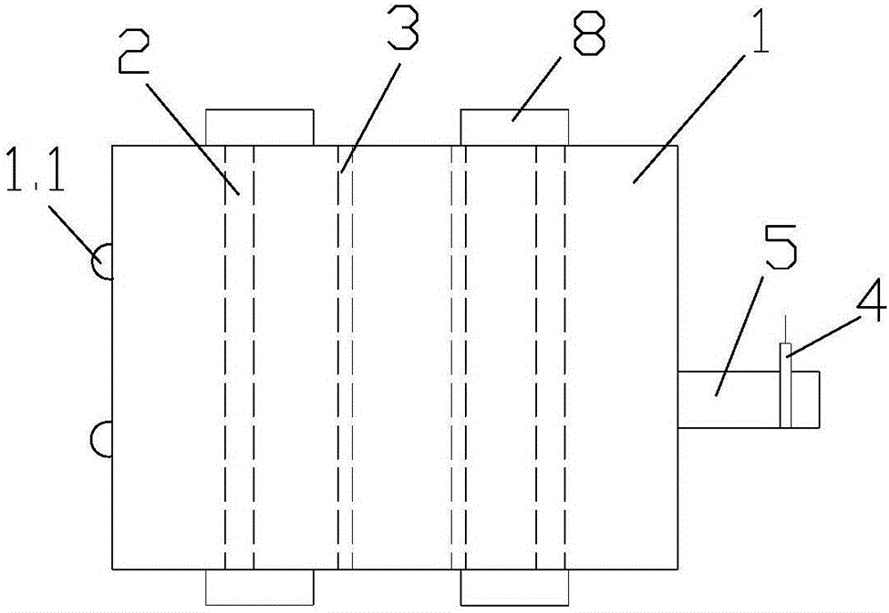 二次結(jié)構(gòu)商品混凝土儲運(yùn)裝置的制作方法