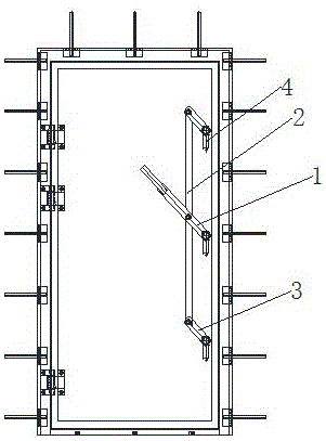 防護(hù)門聯(lián)動鎖結(jié)構(gòu)的制作方法與工藝