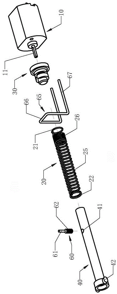 一種用于鎖定裝置的電動(dòng)機(jī)構(gòu)的制作方法