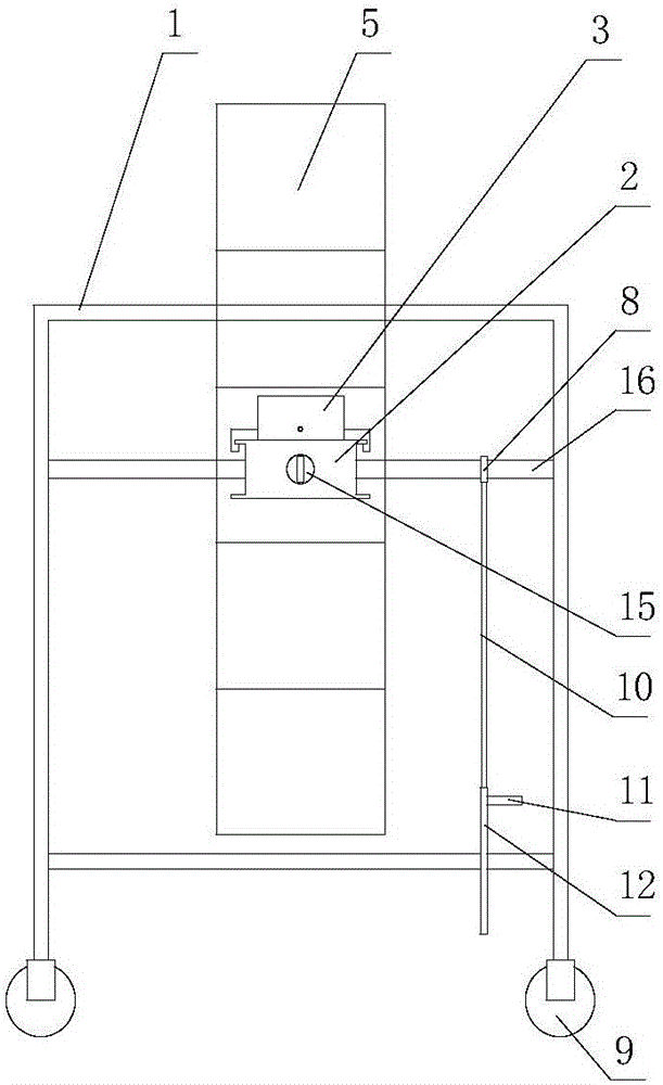 簡易灌漿鉆孔臺車的制作方法與工藝