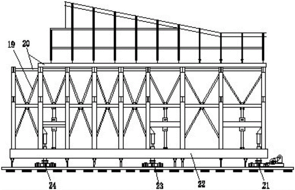 一種整體式隧道喇叭口洞門模板臺車的制作方法與工藝