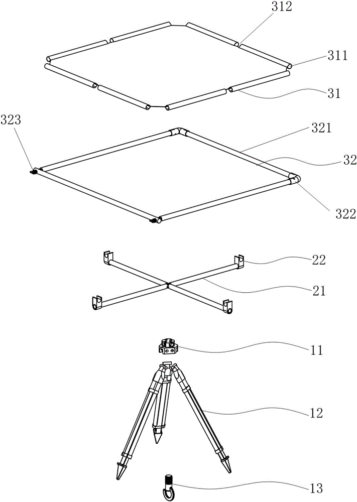 便攜式全地形多旋翼無人機起降平臺的制作方法與工藝