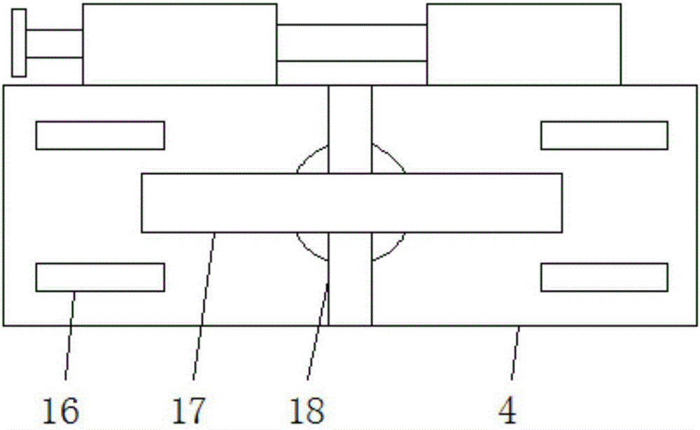 一種可伸縮的電視機支架的制作方法與工藝