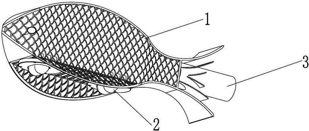 一種鏤空魚型LED路燈的制作方法與工藝