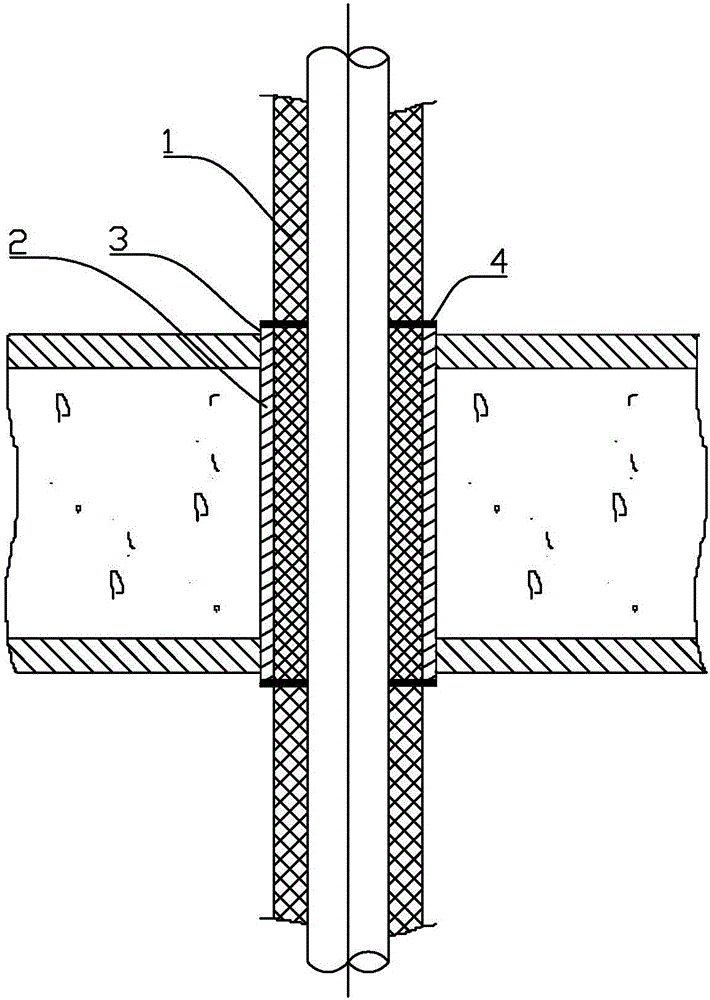 空调室外冷冻水管系统的制作方法与工艺