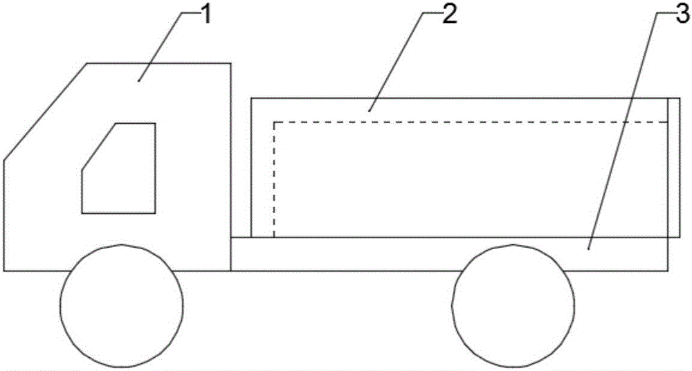 一種便于垃圾傾倒的電動(dòng)垃圾轉(zhuǎn)運(yùn)車的制作方法與工藝