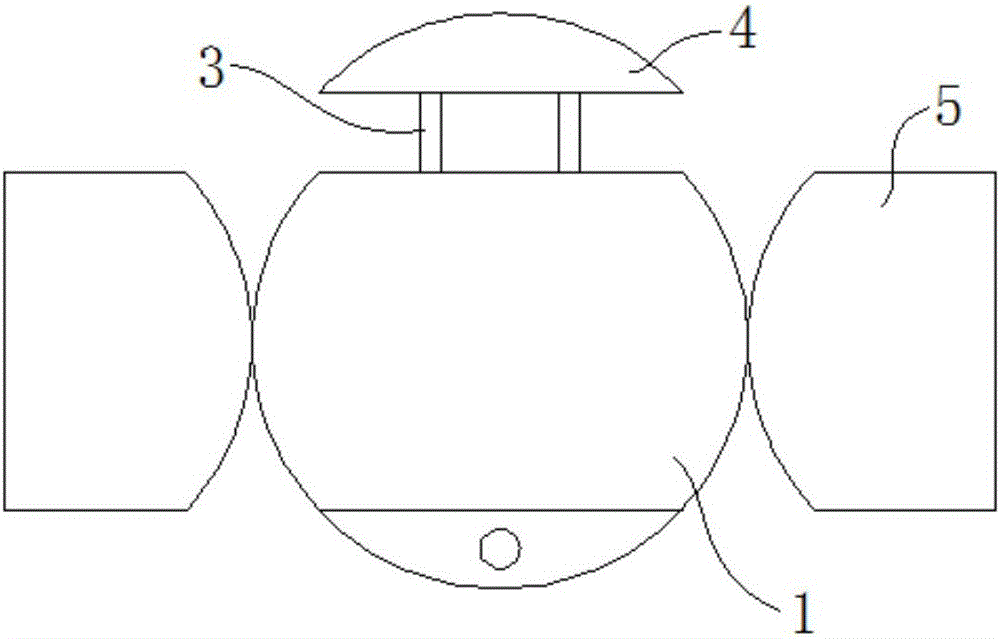 一種帶補(bǔ)光板自拍桿及其傘具的制作方法與工藝