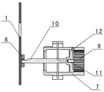 用于小體積、小質(zhì)量電動(dòng)執(zhí)行機(jī)構(gòu)的位置反饋裝置的制作方法