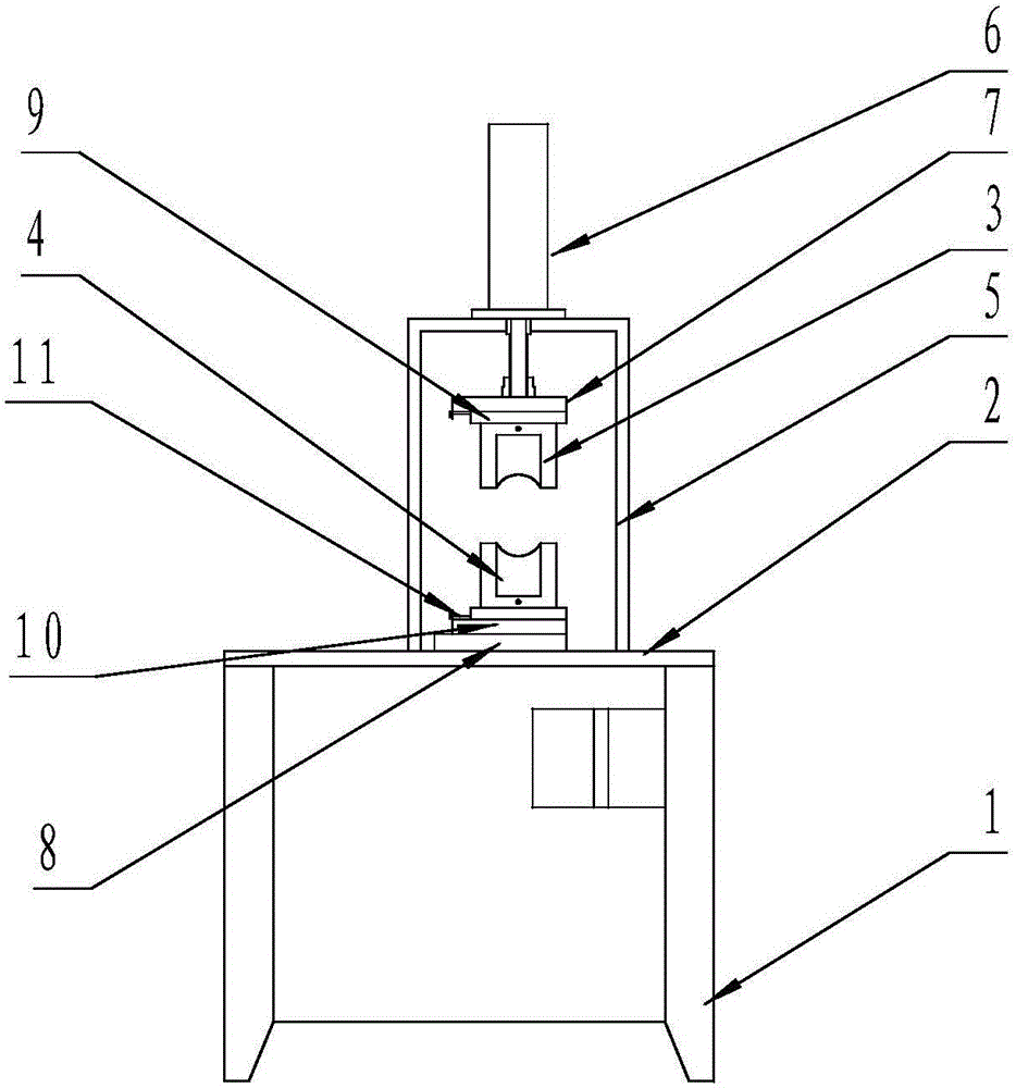 一種蝶閥試壓機的制作方法與工藝