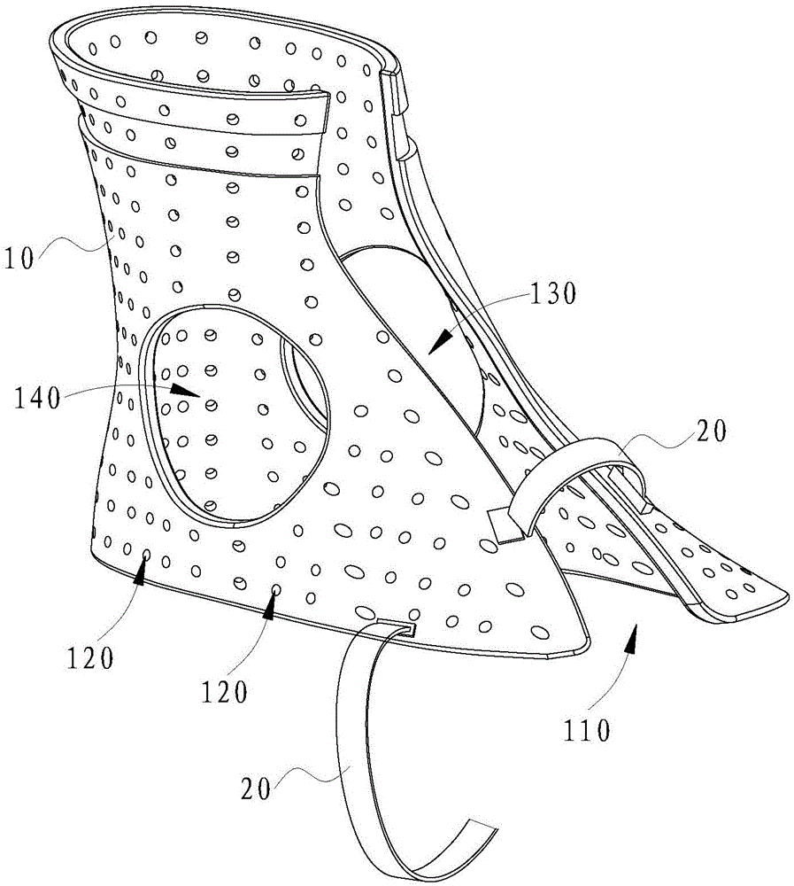 踝关节固定支具的制作方法与工艺