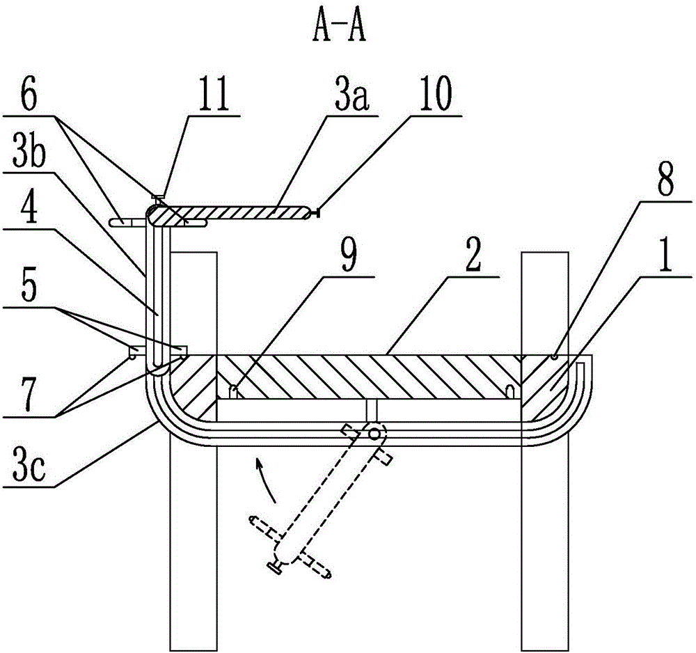 带有两侧收折餐桌的护理床的制作方法与工艺