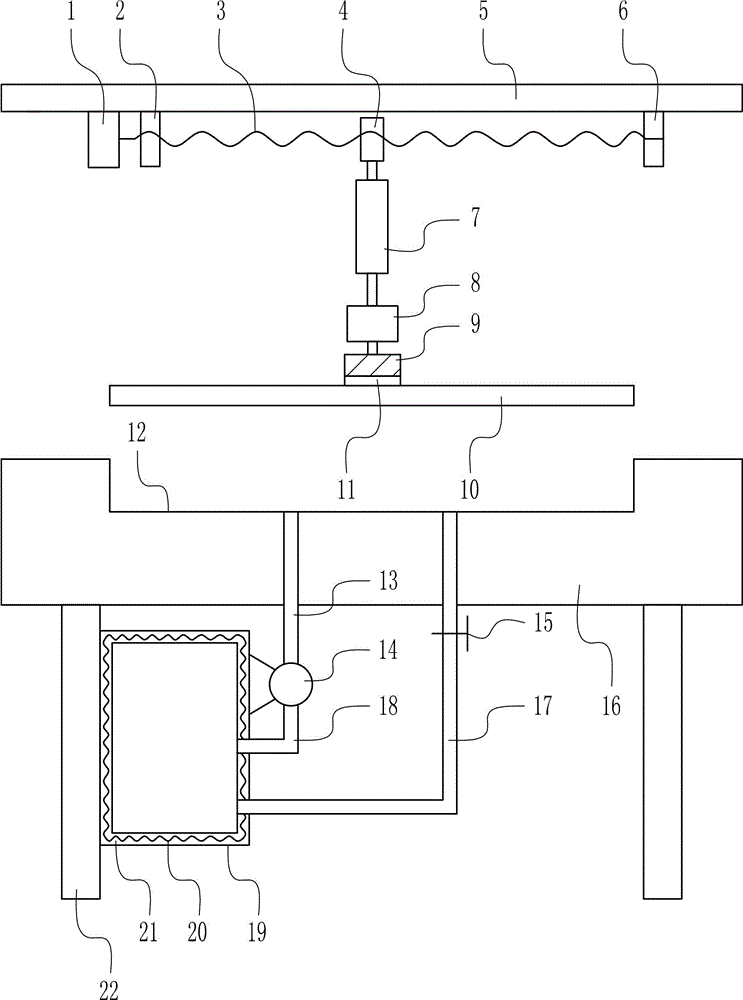一种高速公路用服务区餐桌的制作方法与工艺