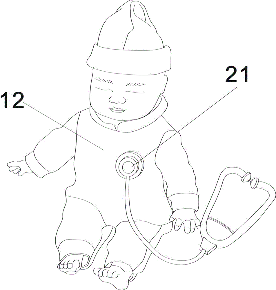 模擬醫(yī)療護理的玩具娃娃的制作方法與工藝
