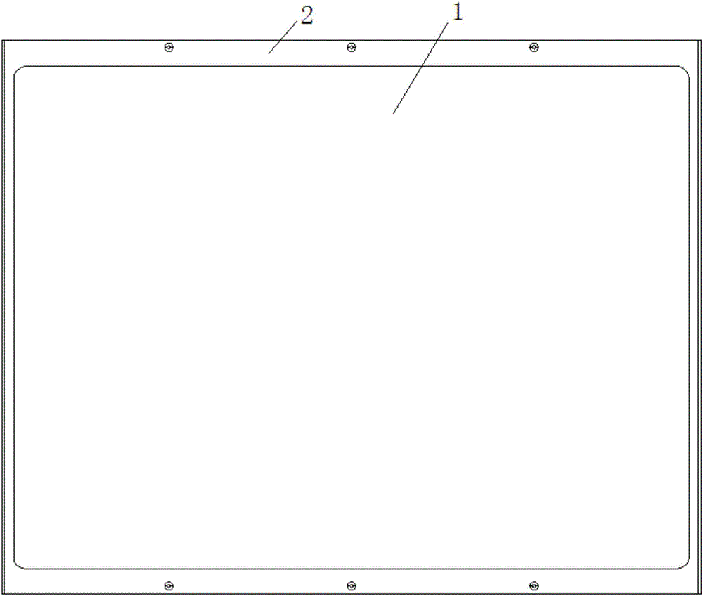 一种3D多媒体机中玻璃保护结构的制作方法与工艺