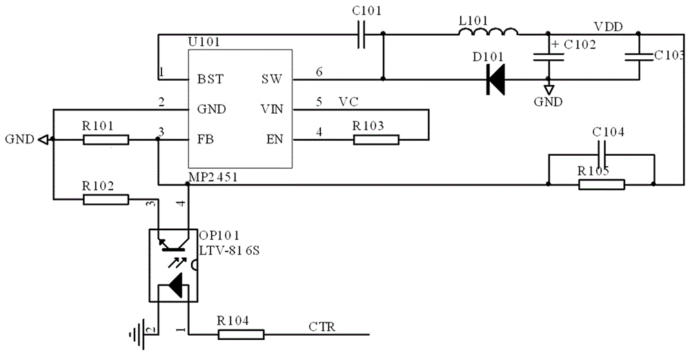 一種LED路燈調(diào)光電路的制作方法與工藝