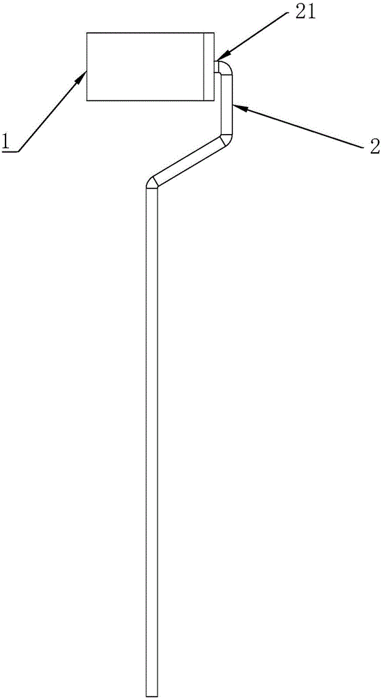 一种自动上料的涂料滚筒的制作方法与工艺