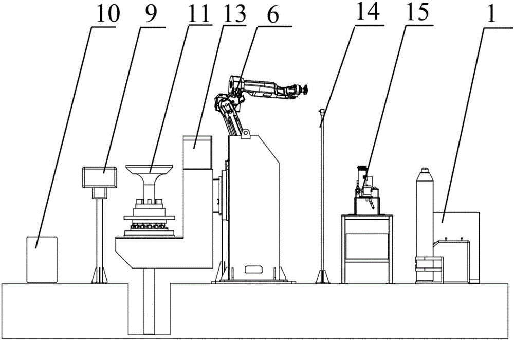 一種船用低速機(jī)氣閥焊接機(jī)器人工作站的制作方法與工藝