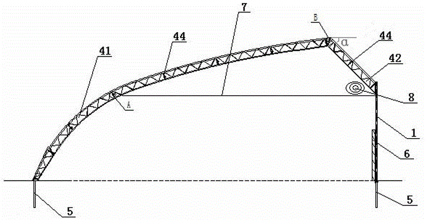 組裝式可移動日光溫室大棚的制作方法與工藝