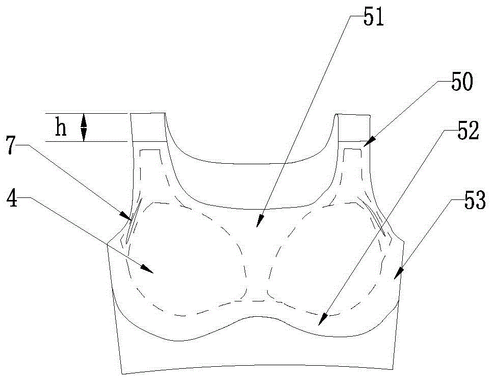 一片式无痕背心文胸的制作方法与工艺