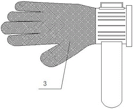 一种防护手腕运动手套的制作方法与工艺