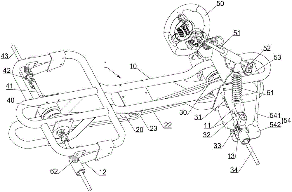 兒童四輪驅(qū)動(dòng)車及其底盤的制作方法與工藝