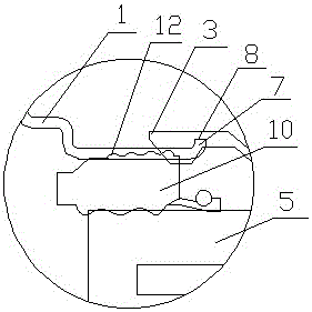 一種真空助力器閥體安裝結(jié)構(gòu)的制作方法與工藝