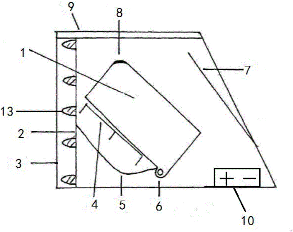 一種自動剎車燈的制作方法與工藝