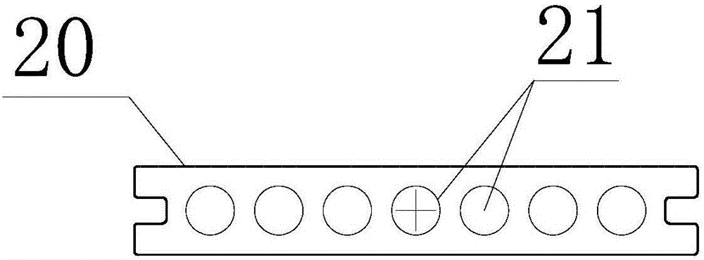 一種共擠多圓孔地板模具的制作方法與工藝