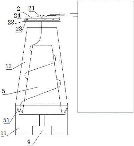 一种施工电梯电缆防盗装置的制作方法