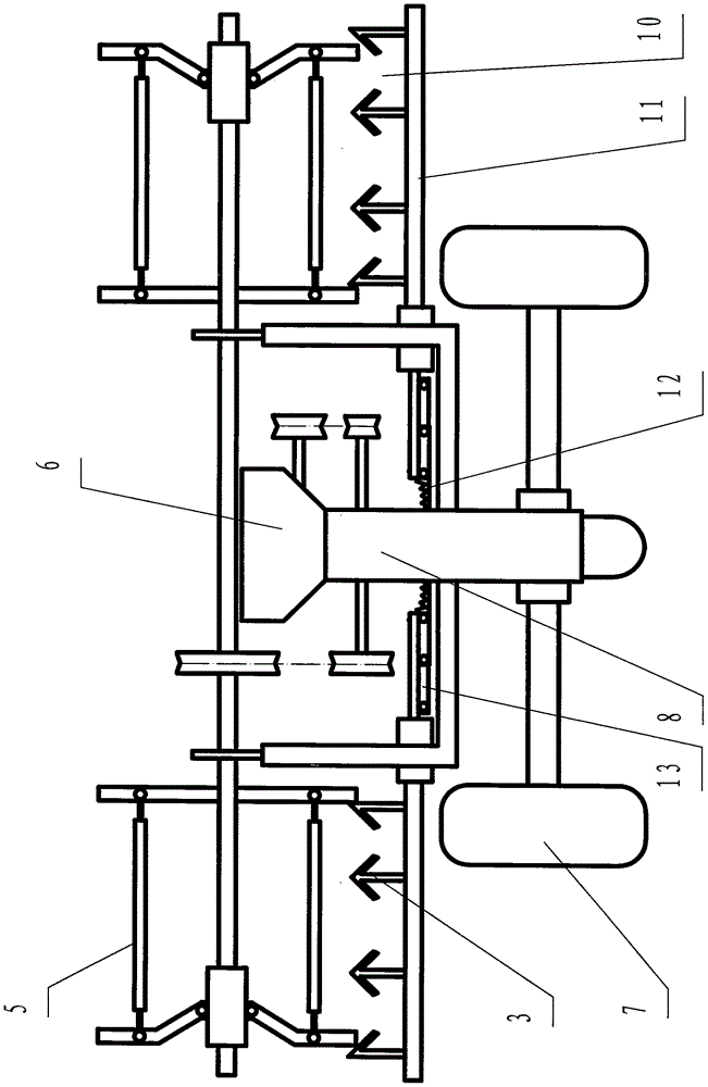 滴灌帶回收打卷機的制作方法與工藝