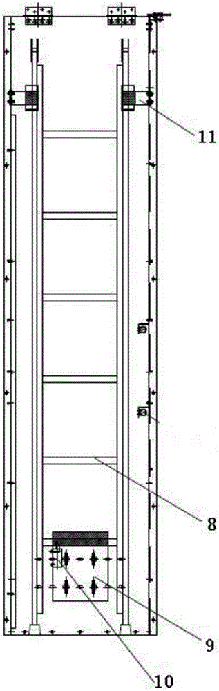 一种带消防梯的电梯轿厢结构的制作方法与工艺