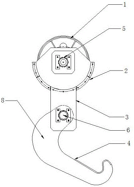 一种新型翻包钩的制作方法与工艺