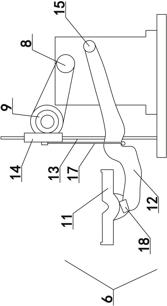 一种粗纱机传动升降装置的制作方法
