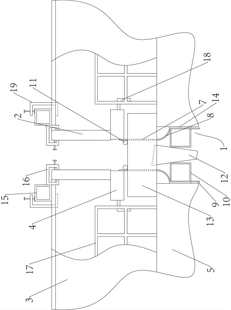 一種伸縮縫固定座安裝用的模板結構的制作方法與工藝