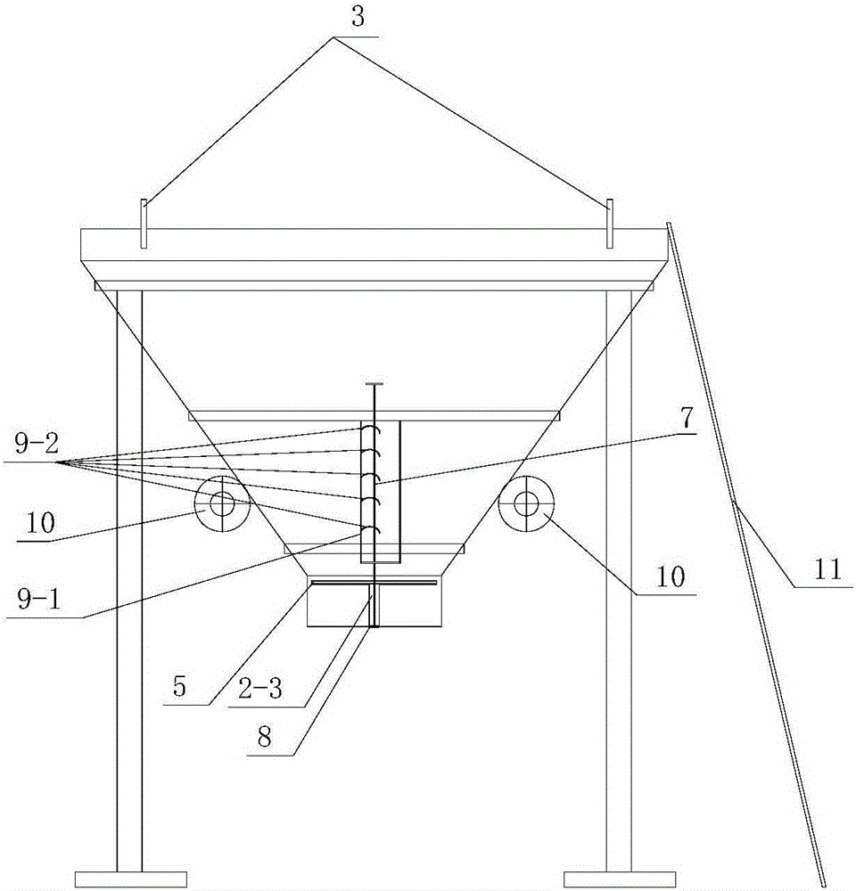 一種噴錨給料器的制作方法與工藝