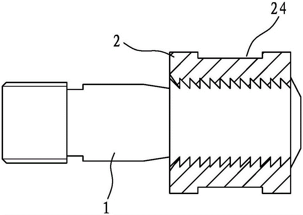 一种抗拔插销接头的制作方法与工艺