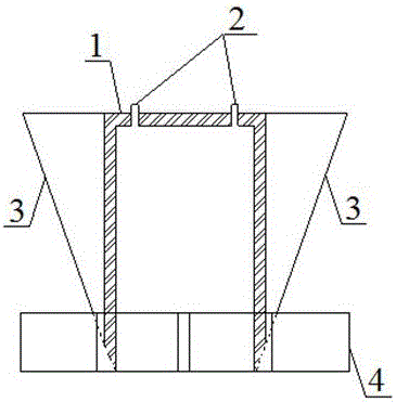 三角刀形桶形基础的制作方法与工艺