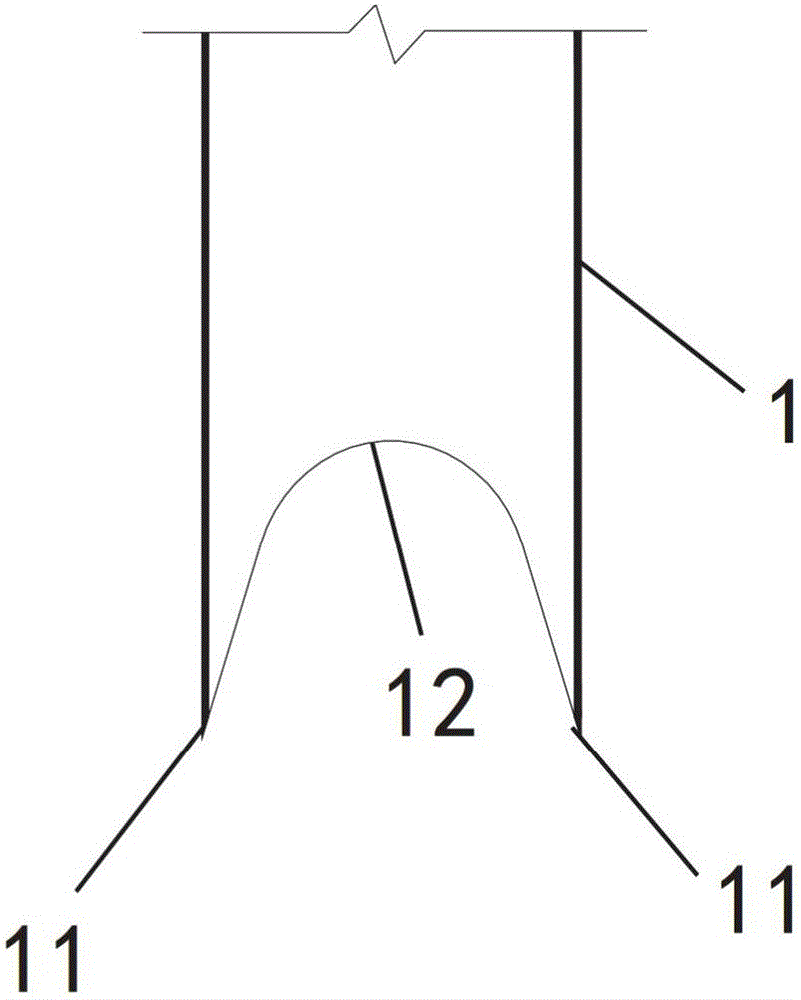 具有鋼護(hù)筒支護(hù)裝置的騎馬井的制作方法